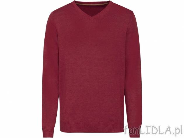 Sweter męski , cena 39,99 PLN 
- 50% bawełny i 50% poliakrylu
- rozmiary: M-XL
- ...