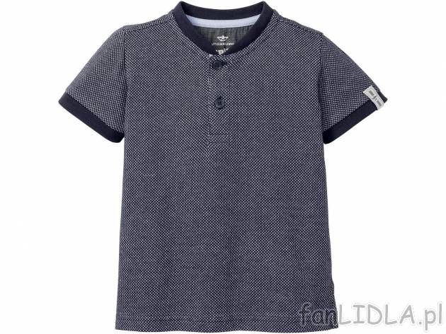 Koszulka chłopięca polo Lupilu, cena 14,99 PLN 
- 100% bawełny
- wysokiej jakości ...