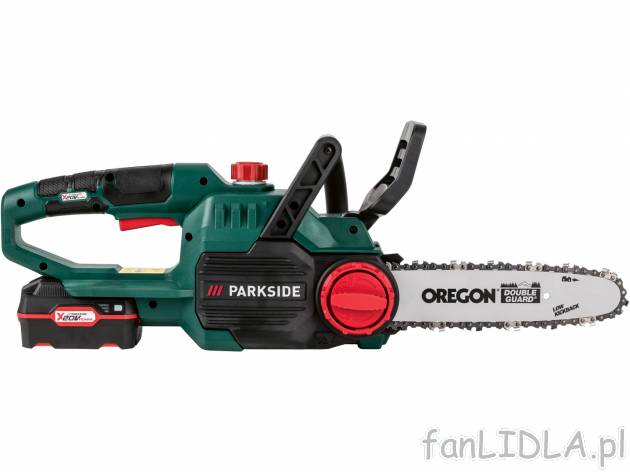 Akumulatorowa piła łańcuchowa 20V* Parkside, X20VTeam, cena 399,00 PLN 
*Produkt ...