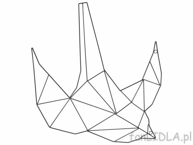 Metalowy organizer na notatki Melinera, cena 24,99 PLN 
- 51 x 54 x 3 cm (wys. x ...