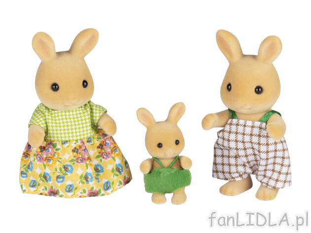 Zestaw 3 figurek Sylvanian Families, cena 59,90 PLN 
- figurki z miasteczka Sylvanian
- ...