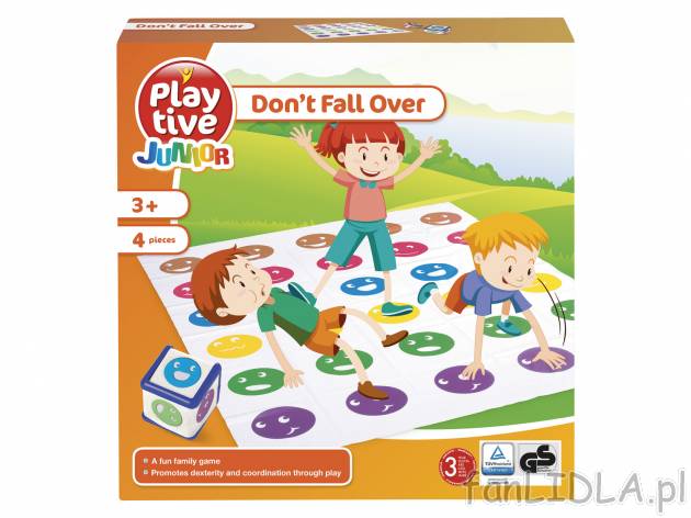 Gra rodzinna Playtive Junior, cena 34,99 PLN 
„Twister” 
- dla 2-4 osób
Opis

- ...