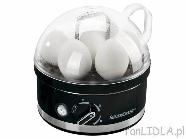 Jajowar 400 W Silverscrest Kitchen Tools, cena 39,99 PLN 
- na maks. 7 jajek
- ...