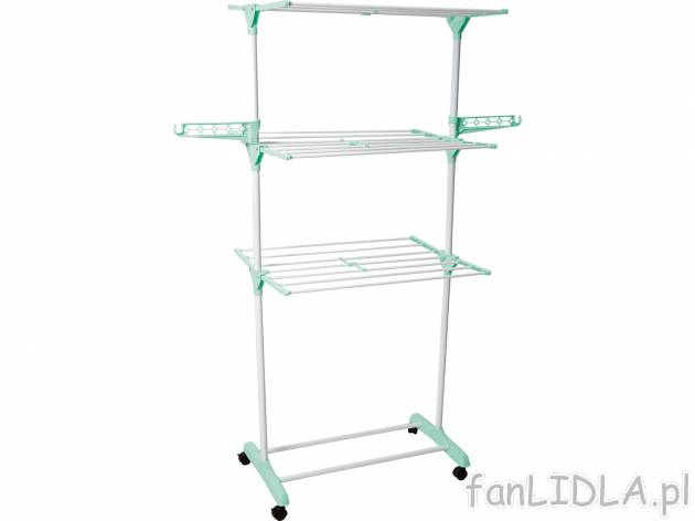 Suszarka wielopoziomowa AquaPur, cena 79,90 PLN 
- łączna długość linek: 16 ...