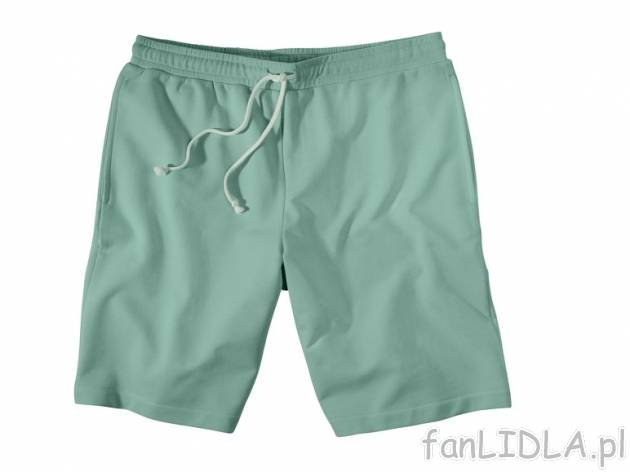 Bermudy dresowe Livergy, cena 24,99 PLN za 1 para 
- rozmiary: M-XXL (nie wszystkie ...