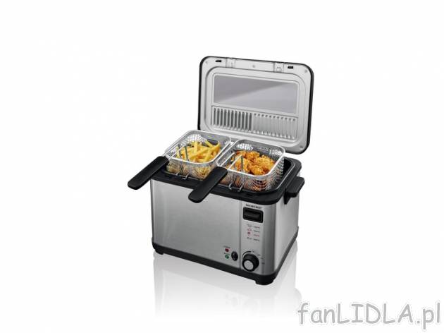 Frytkownica ze stali szlachetnej 2000 W – HIT cenowy Silvercrest Kitchen Tools, ...