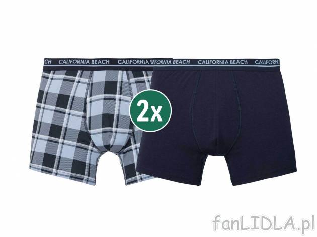 Bokserki, 2 pary* Livergy, cena 9,99 PLN 
* Artykuł dostępny wyłącznie w 2-paku. ...
