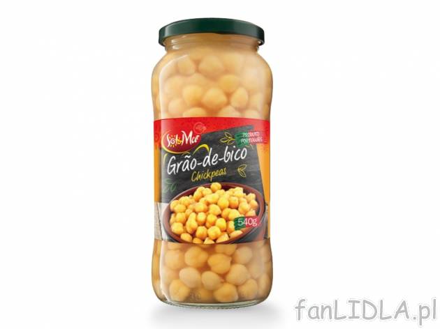 Cieciorka gotowana , cena 2,00 PLN za 540 g/1 opak., 1 kg=7,48 PLN. 
Oferta ważna ...