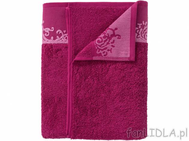 Ręcznik 70 x 140 cm Miomare, cena 21,99 PLN 
5 kolorów 
- 500 g/m&sup2;
- ...