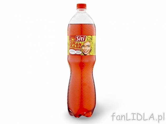 Siti Oranżada czerwona , cena 1,00 PLN za 1,5 l/1 but., 1 l=0,99 PLN.