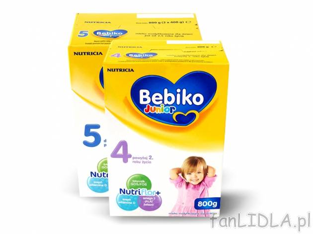 Bebiko 4/5 , cena 32,00 PLN za 800 g/1 opak., 1 kg=41,11 PLN.