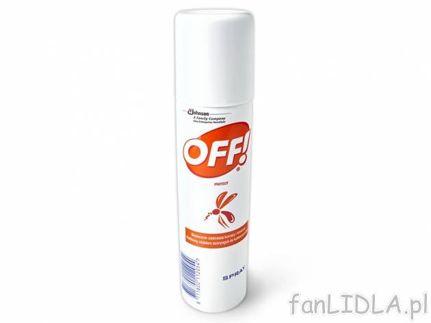 Off Spray przeciw komarom , cena 5,00 PLN za 100 g/1 opak.