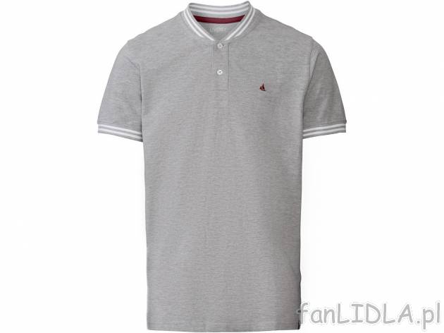 Koszulka polo męska Livergy, cena 29,99 PLN 
- rozmiary: M-XL
- wysoka zawartość ...