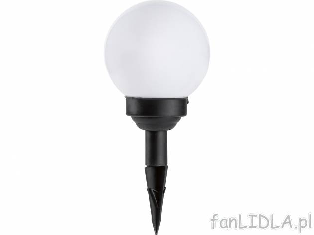 Lampa solarna LED Ø 15 cm Livarno, cena 16,99 PLN 
- funkcja automatycznego włączania ...