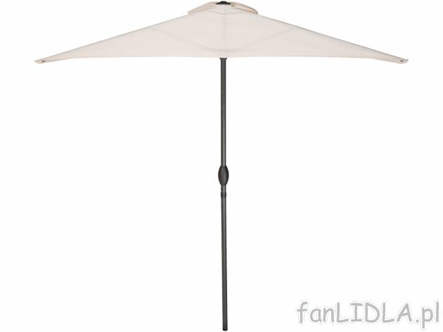 Parasol przeciwsłoneczny półokrągły Florabest, cena 129,00 PLN 
- ok. 270 ...