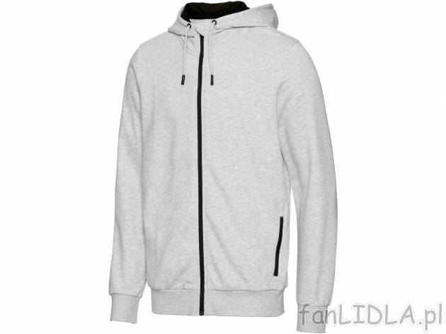 Bluza dresowa męska Crivit, cena 44,99 PLN 
- rozmiary: S-L
- wysoka zawartość ...
