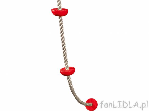 Lina do wspinania Playtive Junior, cena 29,99 PLN  
-  maks. 60 kg
Opis

- 3+