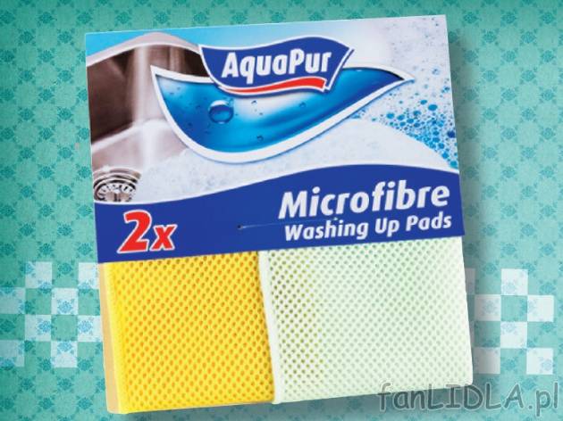 Ściereczki z mikrofibry , cena 6,99 PLN za 2 szt./1 opak. 
-  Różne rodzaje