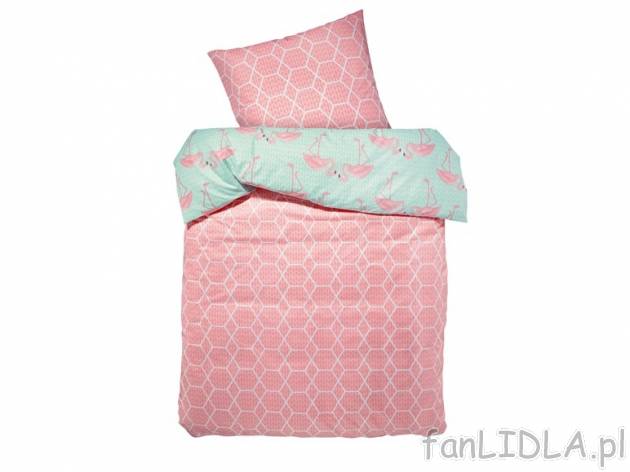 Pościel z bawełną Renforcè 140 x 200 cm Meradiso, cena 39,99 PLN za 1 opak. ...
