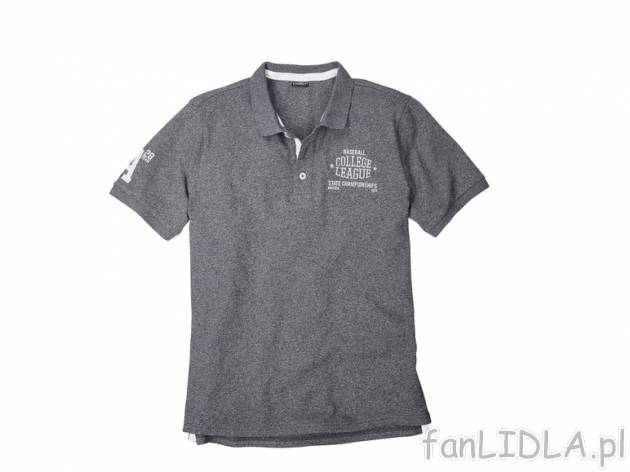 Koszulka polo Livergy, cena 29,99 PLN za 1 szt. 
- materiał: 100% bawełna lub ...