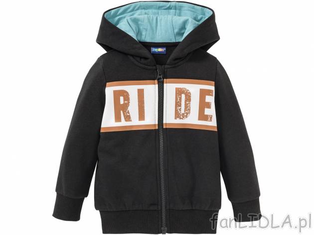 Bluza chłopięca Lupilu, cena 24,99 PLN 
- rozmiary: 98-116
- wysoka zawartość ...