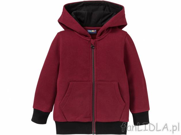Bluza chłopięca Lupilu, cena 24,99 PLN 
- rozmiary: 98-116
- wysoka zawartość ...