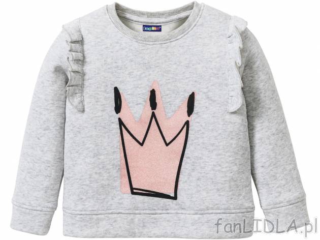 Bluza dziewczęca Lupilu, cena 19,99 PLN 
- rozmiary: 86-116
- wysoka zawartość ...