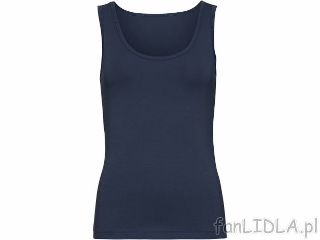Top damski Esmara, cena 9,99 PLN 
- 95% bawełny, 5% elastanu
- rozmiary: XS-L
Dostępne ...