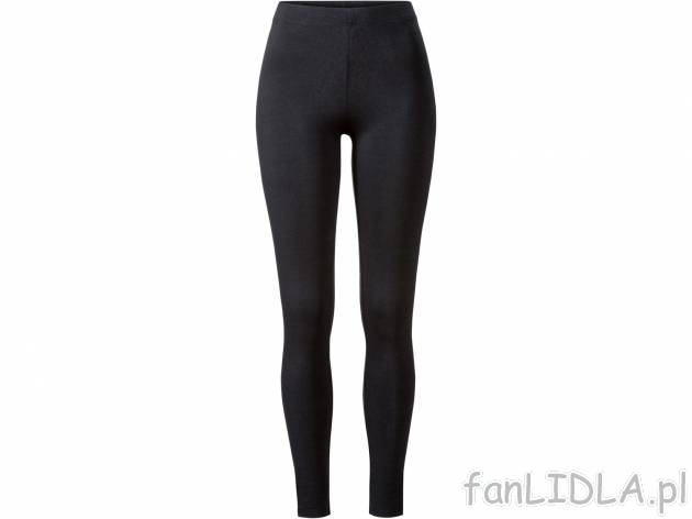 Legginsy damskie Esmara, cena 14,99 PLN 
- rozmiary: XS-L
- wysoka zawartość bawełny
Dostępne ...