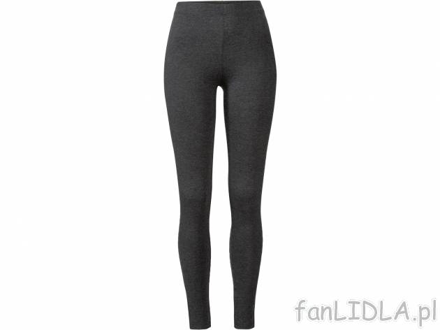 Legginsy damskie Esmara, cena 14,99 PLN 
- rozmiary: S-L
- wysoka zawartość bawełny
Dostępne ...