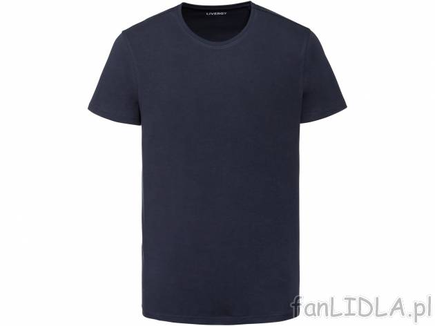 T-shirt męski Livergy, cena 12,99 PLN 
- rozmiary: M-XL
- 100% bawełny
Dostępne ...