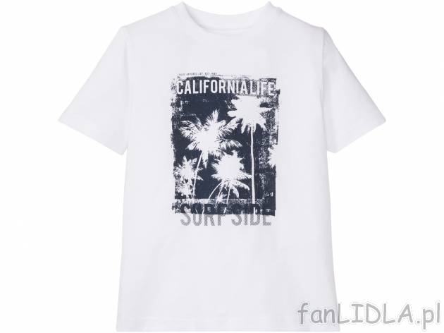 T-shirt chłopięcy Pepperts, cena 9,99 PLN 
- rozmiary: 122-152
- 100% bawełny
Dostępne ...