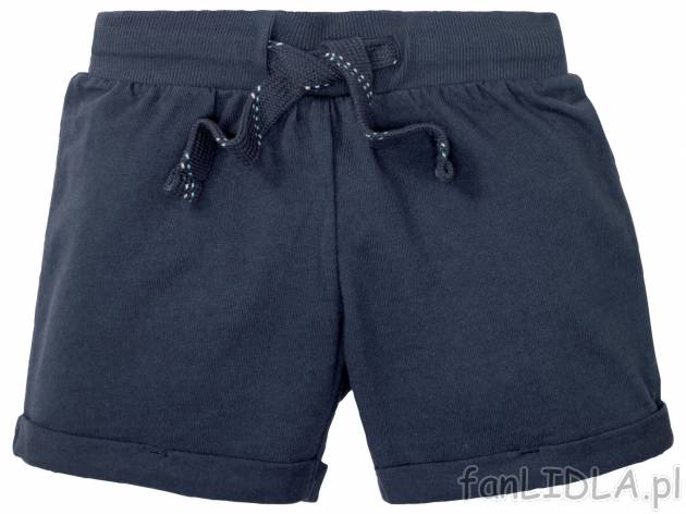Bermudy chłopięce Lupilu, cena 9,99 PLN 
- 100% bawełny
- rozmiary: 86-116
Dostępne ...
