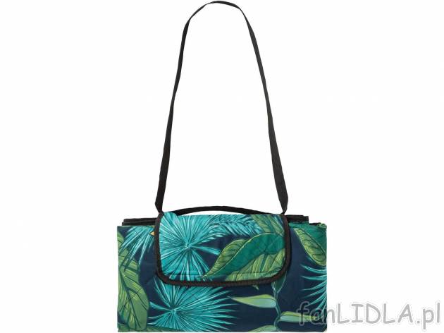 Mata termiczna 127 x 168 cm Crivit, cena 24,99 PLN 
- z zapięciem na rzep, uchwytem ...