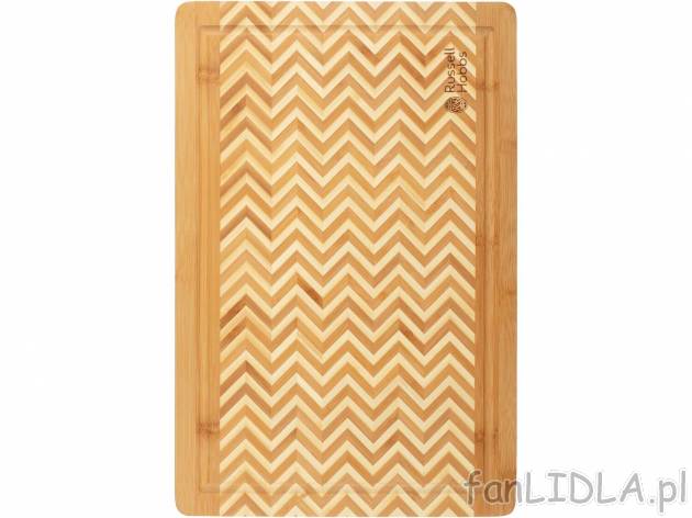 Deska do krojenia , cena 44,99 PLN  
-  z drewna bambusowego
-  45 x 30 x 1,9 cm
Opis