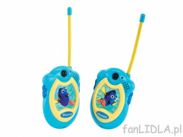 Zestaw walkie-talkie z postacią z bajki , cena 59,90 PLN za 1 opak. 
- od lat ...