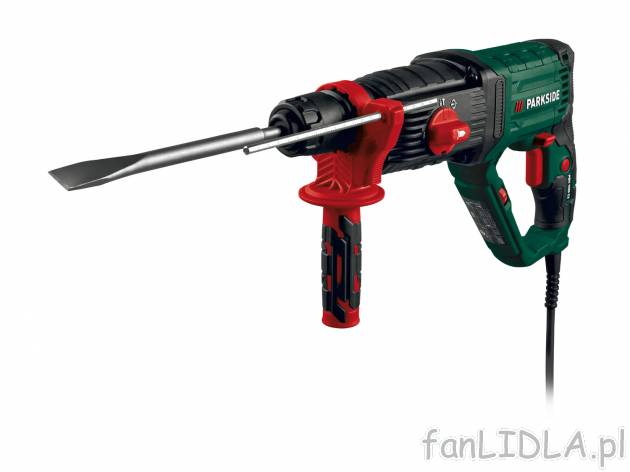 Młotowiertarka z udarem elektropneumatycznym 1050 W Parkside PBH 1050 C3, cena ...