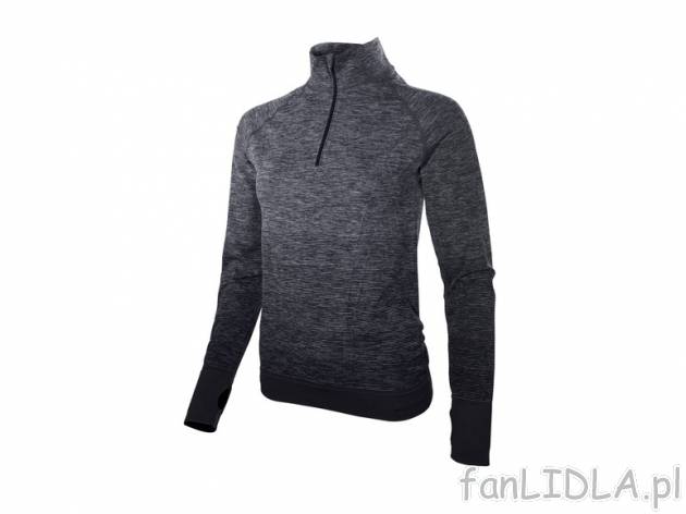 Bezszwowa bluza funkcyjna , cena 34,99 PLN za 1 szt. 
- rozmiary: XS-L (nie wszystkie ...