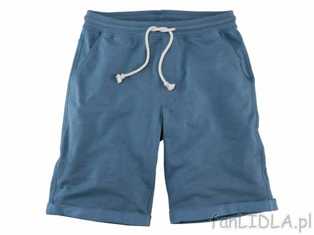 Bermudy dresowe Livergy, cena 29,99 PLN za 1 para 
- rozmiary: S-XXL (nie wszystkie ...