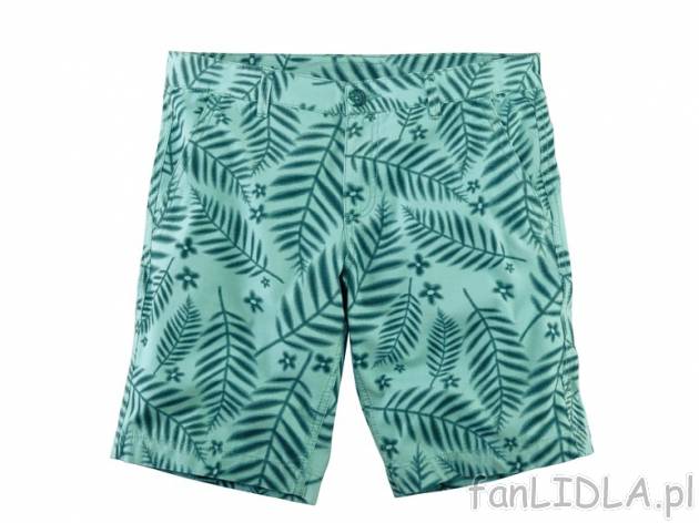 Bermudy bawełniane Livergy, cena 34,99 PLN za 1 para 
- 100% bawełna 
- rozmiary: ...