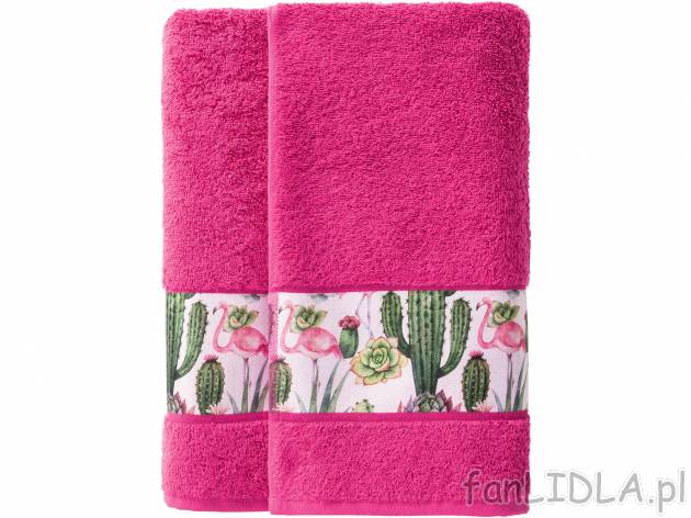 Ręcznik 70 x 140 cm Miomare, cena 27,99 PLN 
- miękkie i puszyste
- z ozdobną ...