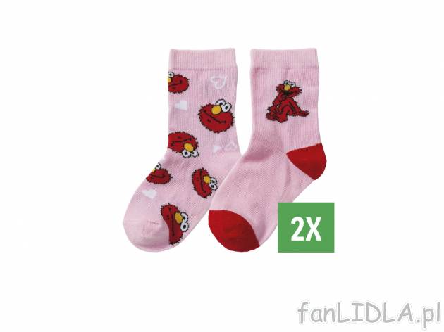 Skarpetki dziecięce, 2 pary* , cena 3,49 PLN 
3 zestawy do wyboru 
- rozmiary: ...
