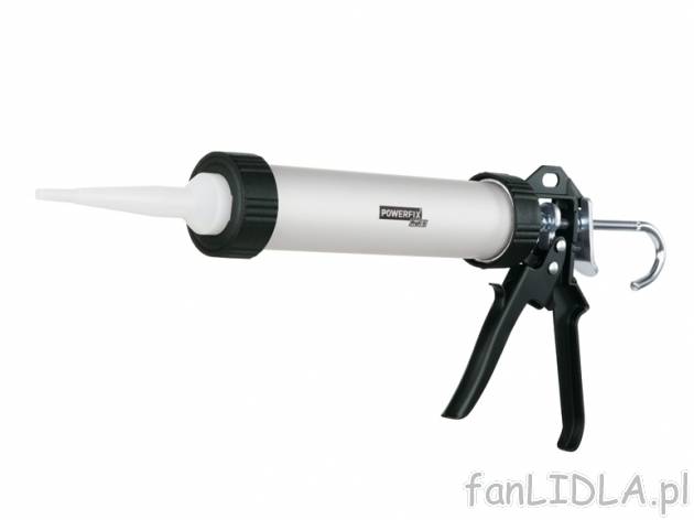Pistolet do kartuszy Powerfix, cena 15,99 PLN za 1 opak. 
- z 2 profilami do wygładzania
- ...