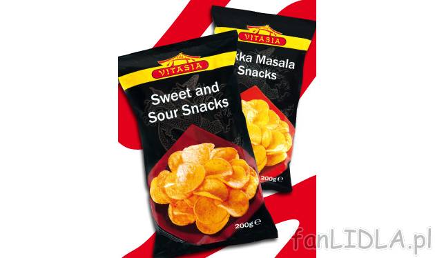 Chipsy , cena 4,49 PLN za 200 g 
-  200 g/ 1 opak. 
-  100 g= 2.25