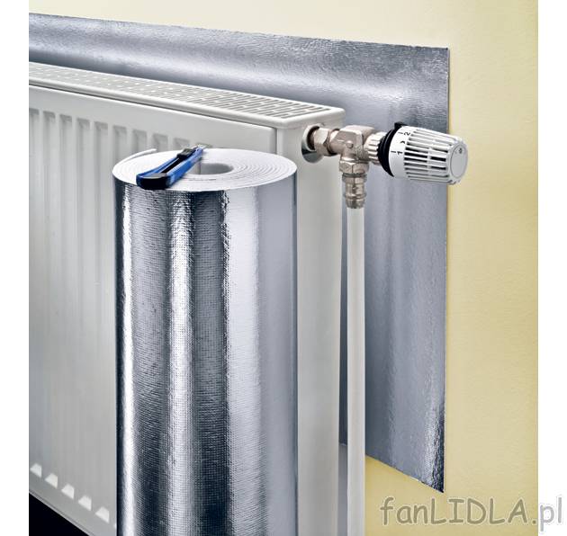 Folia odbijająca ciepło Powerfix, cena 24,99 PLN za 1 opak. 
- zmniejsza ubytki ...
