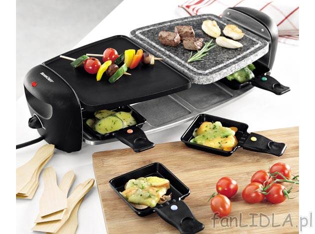 Grill elektryczny raclette Silvercrest Kitchen Tools, cena 129,00 PLN za 1 opak. ...