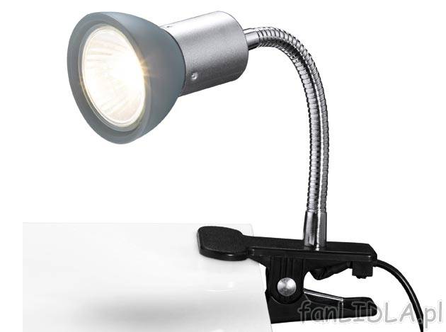 Halogenowa lampka z klipsem Livarno Lux, cena 23,99 PLN za 1 szt. 
- funkcja zaciskowa ...