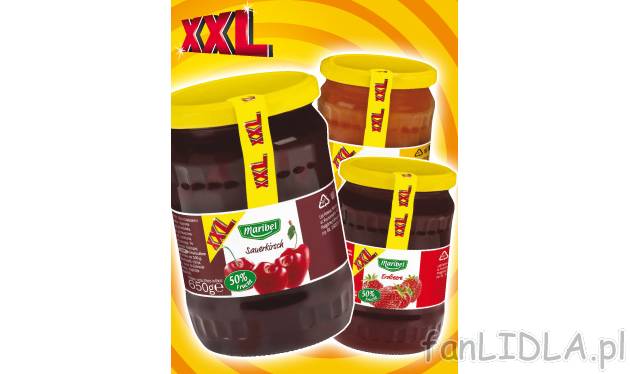 Konfitura , cena 7,99 PLN za 650 g 
- różne rodzaje 
- 650 g/ 1 opak. 
- 1 ...