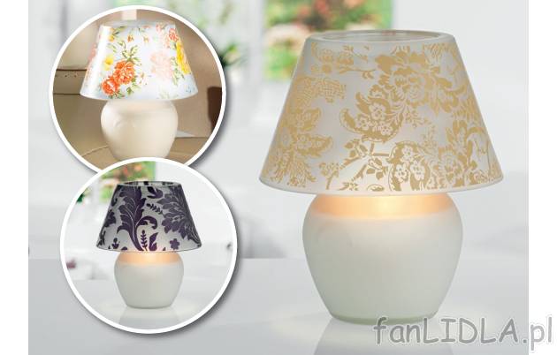 Lampka zapachowa Melinera, cena 15,99 PLN za 1 szt. 
- nastrojowe światło i przyjemny ...