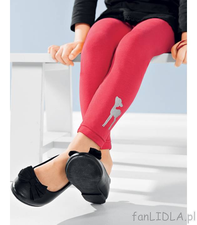 Legginsy dziewczęce Lupilu, cena 17,99 PLN za para 
- pasują do sukienek, spódniczek ...